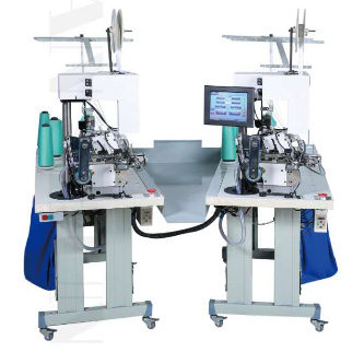 13G 15G Automatic overlock machine with label